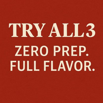 Mini Dip Set – All 3 Iconic Flavours from Korea, Sichuan & Bhutan