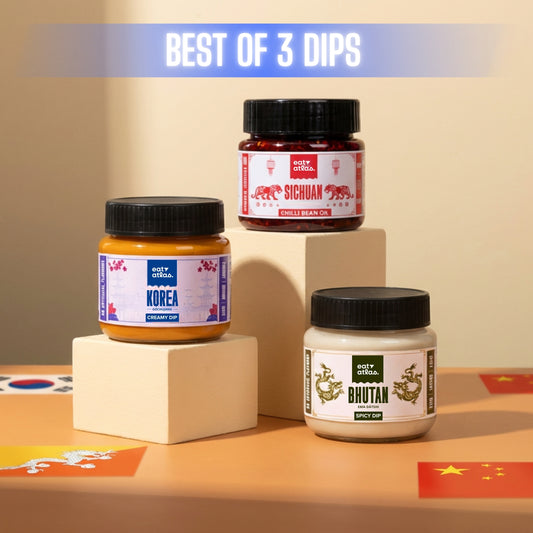 Mini Dip Set – All 3 Iconic Flavours from Korea, Sichuan & Bhutan