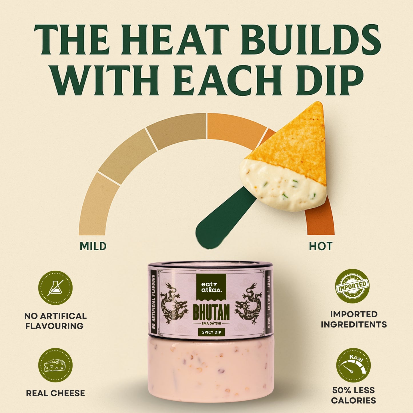 Bhutan x Korea Combo – Ema Datshi & Cheesy Gochujang (2 x 200g Gourmet Dips) (Limited Edition Chip-Free Dip Duo)