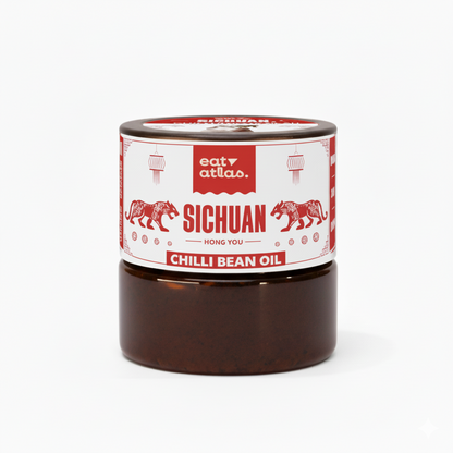 Sichuan’s Chilli Bean Oil | Fermented Black Bean Versatile Oil for a unique spicy kick | Dip of Sichuan, China | Ready-to-Eat | 200gms