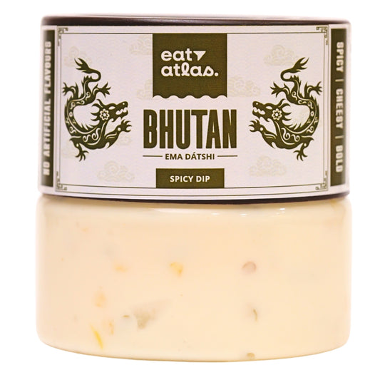 Bhutan’s Ema Datshi | Cheesy Spicy Dip | Ready-to-Eat